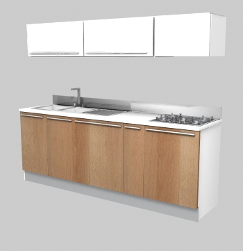 Archibit Gneration s.r.l. share 3d model of Snaidero Kitchen