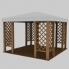 square_gazebo UNO PIU' model