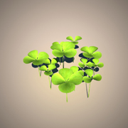 trifoglio gratis piante giardino 3ds max autodesk