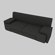 Archibit Generation s.r.l. share 3d model of Zapping's sofas